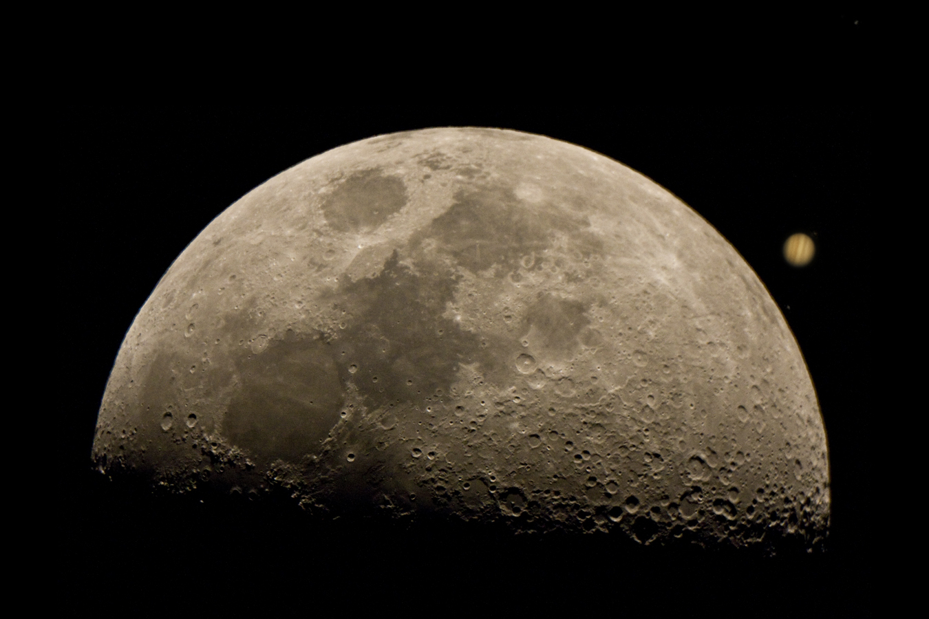 My First Astrophotography with a Telescope