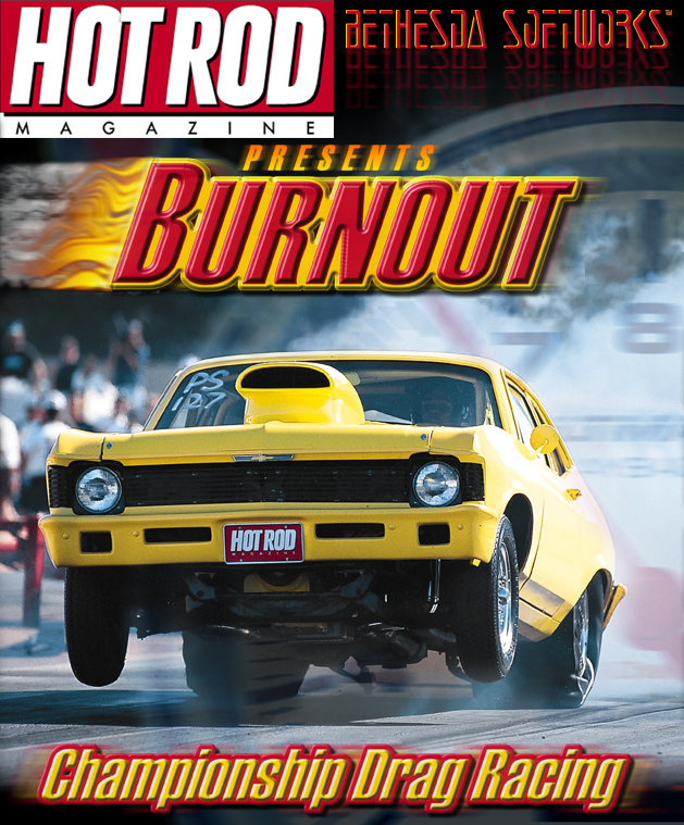Front Cover Image - Burnout, Championship Drag Racing