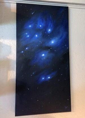 The Pleiades – Space Art by Christopher Doll