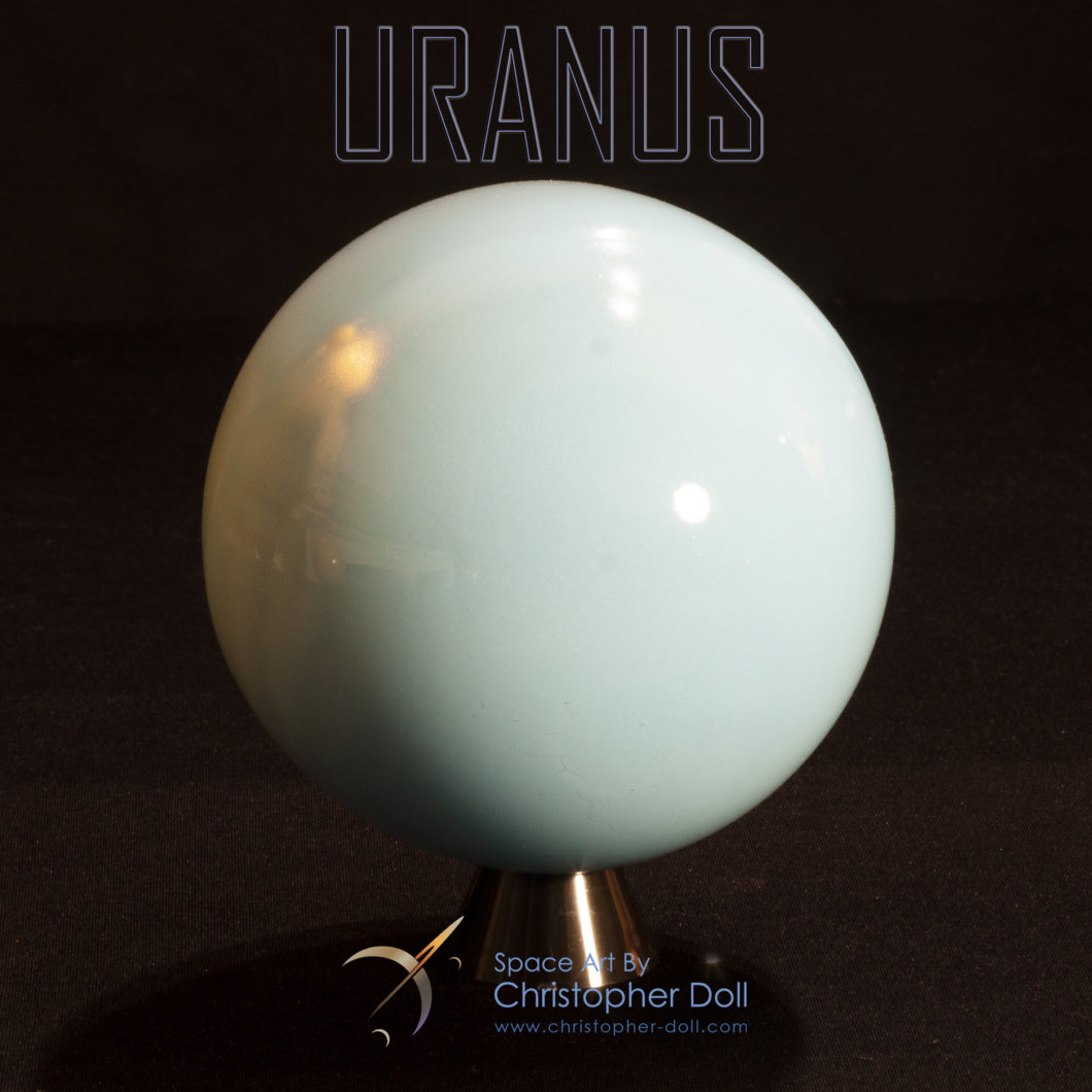 Uranus – Space Art by Christopher Doll