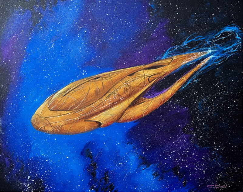 Moya from FARSCAPE (Print)