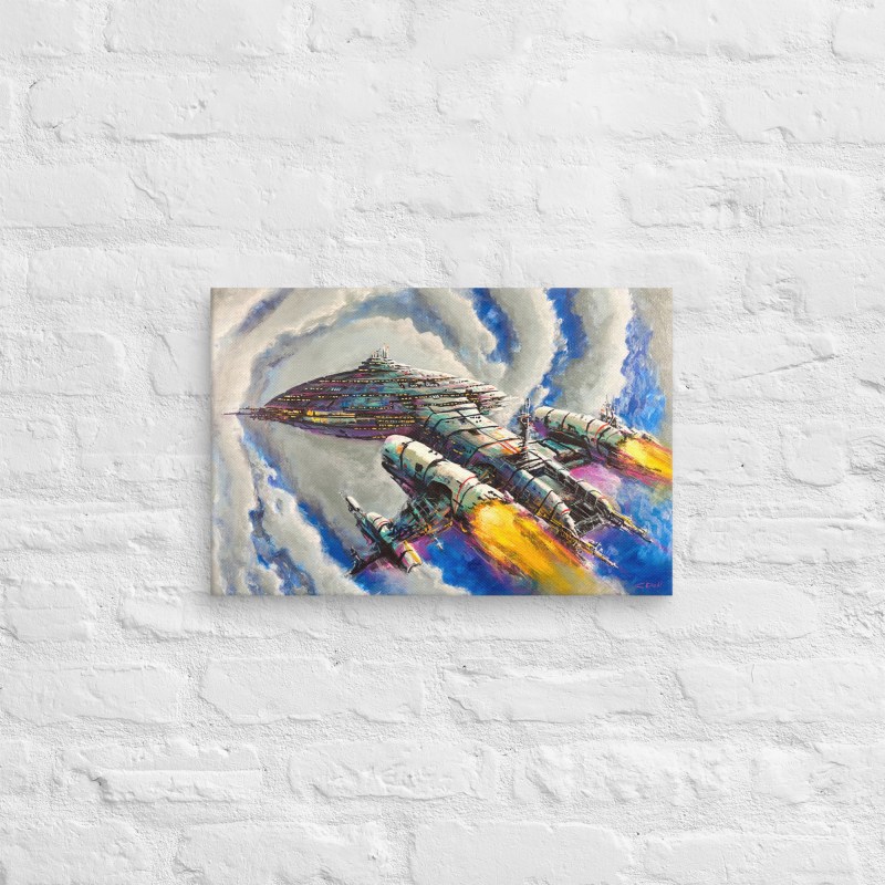 Starship in Orbit - Orbital Storm