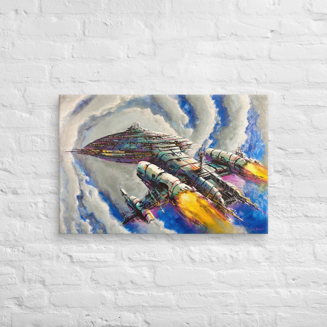 Starship in Orbit - Orbital Storm