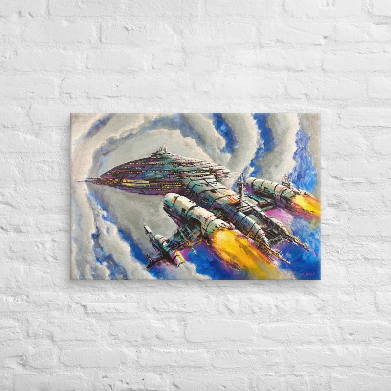 Starship in Orbit - Orbital Storm