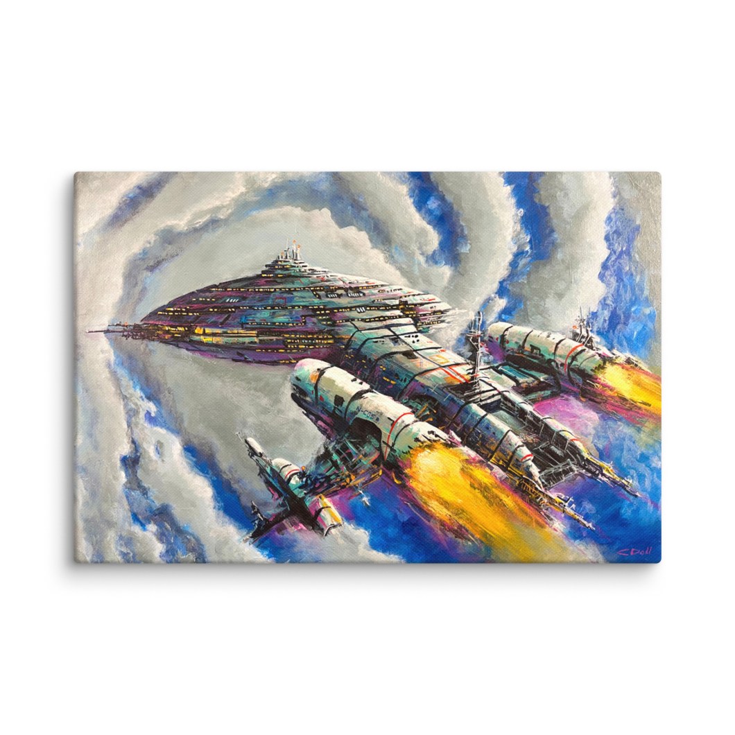 Starship in Orbit - Orbital Storm