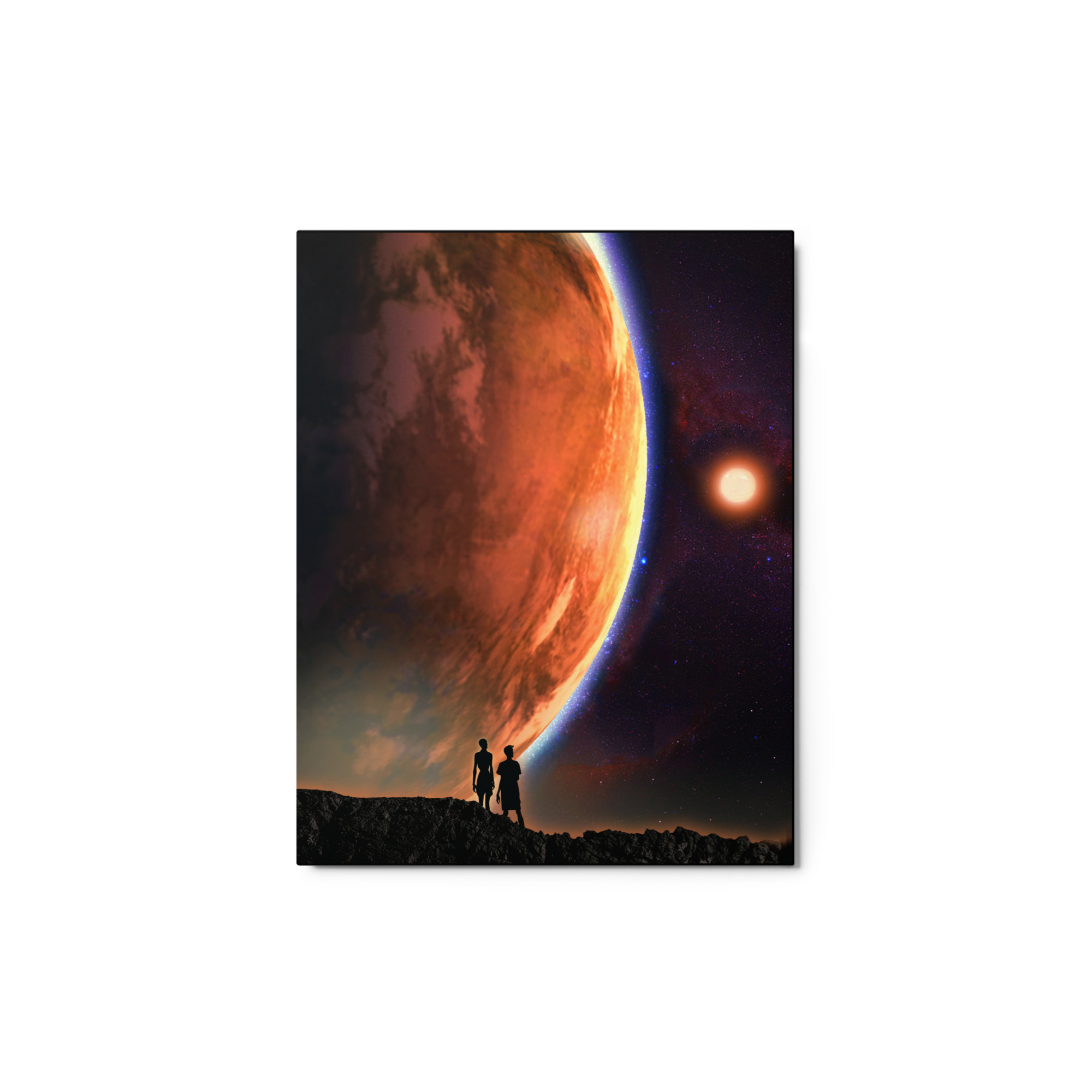 Closed And Common Orbit Metal print - Image 2