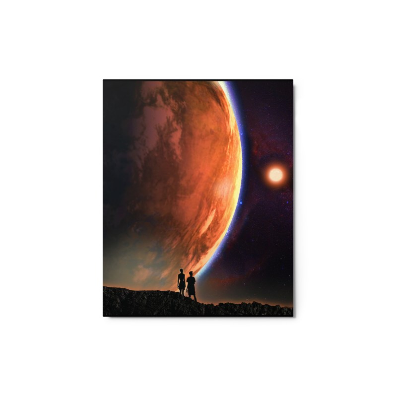 Closed And Common Orbit Metal print