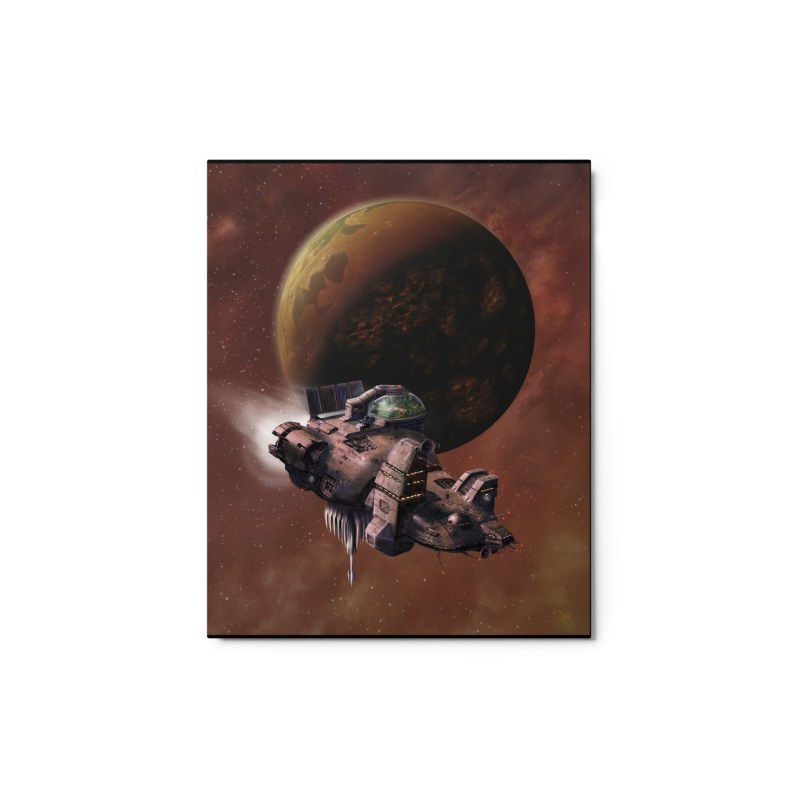 Long Way To A Small Angry Planet Metal print