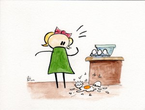 Egg Drop (Framed)