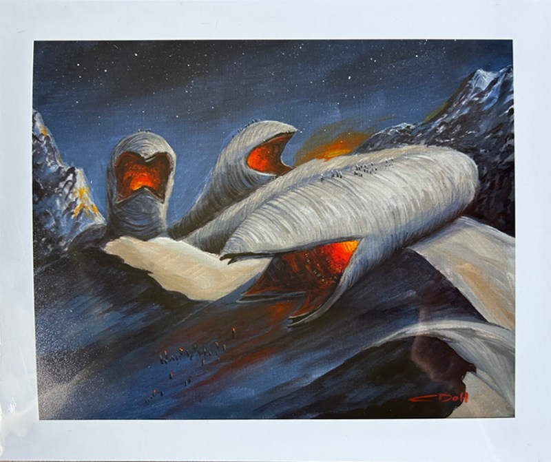 Dune Sandworms (print)