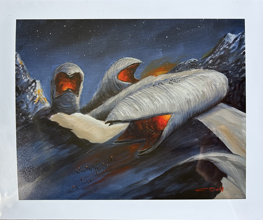Dune Sandworms (print) - Image 1