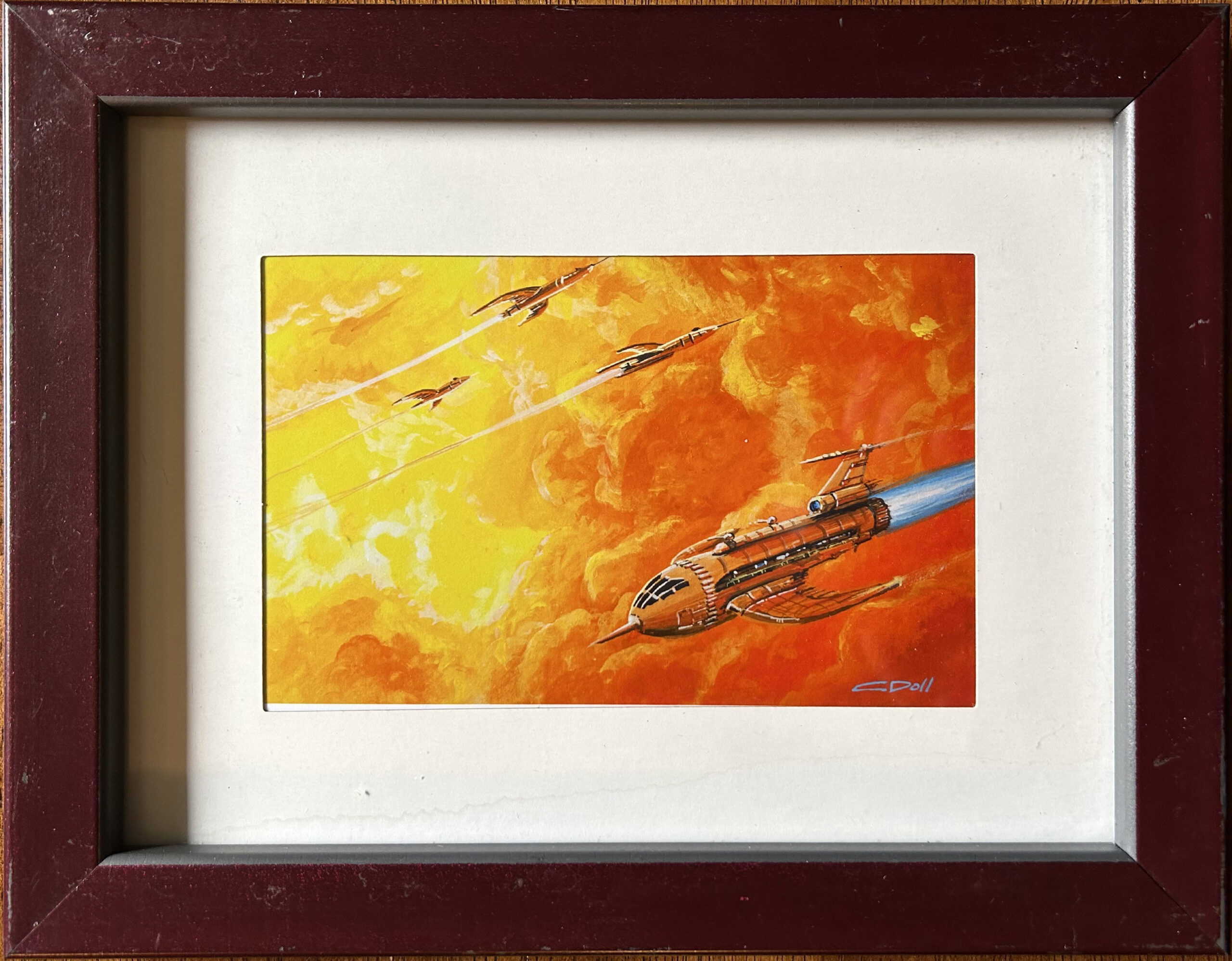 Flash (framed print) - Image 1