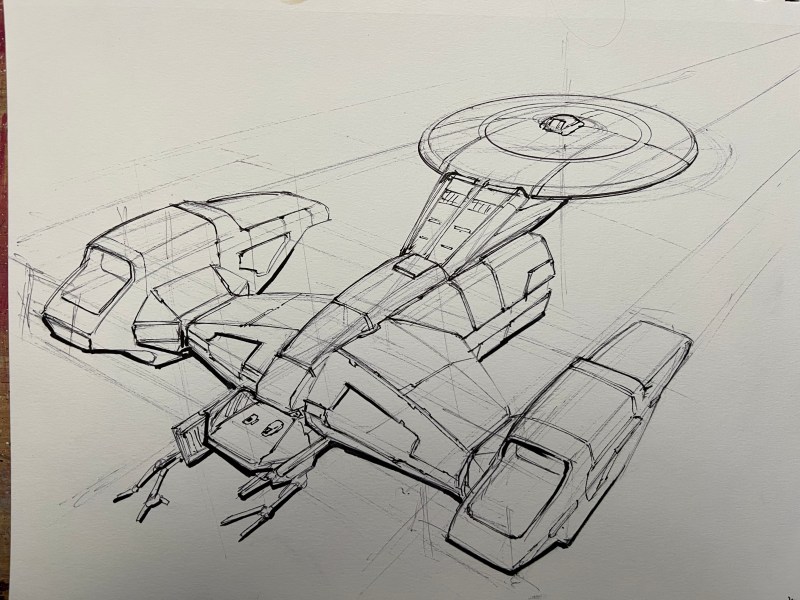 HOW TO DRAW STARSHIPS 101