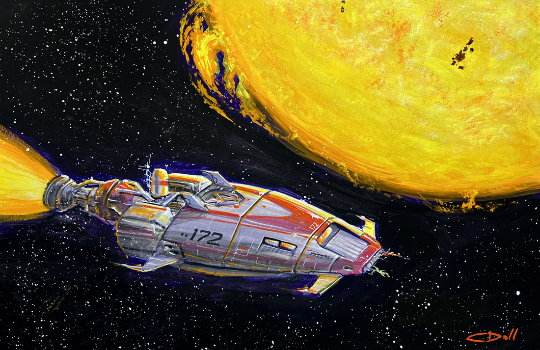 Space Racer Phosphorus (Original) - Image 1