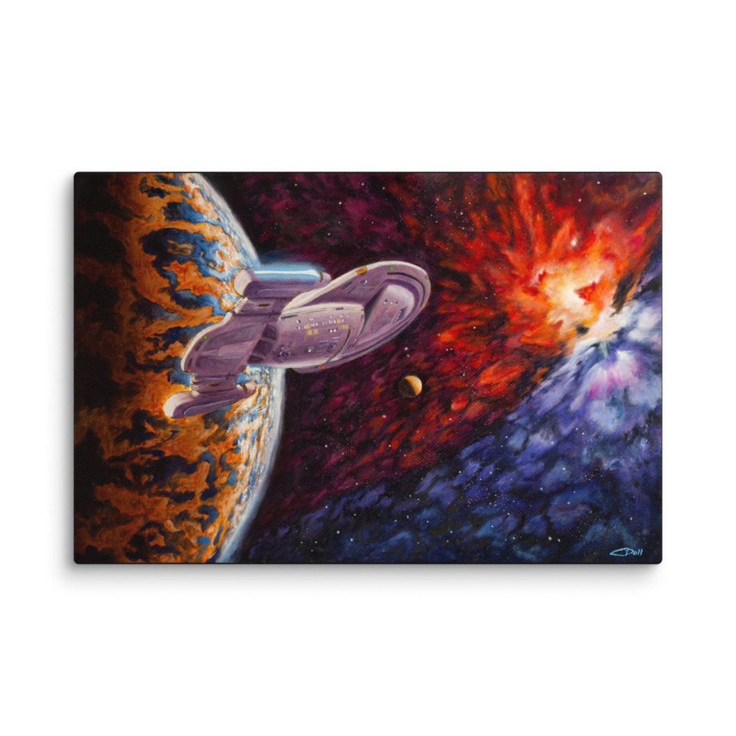 Second Star To The Right - Canvas Print