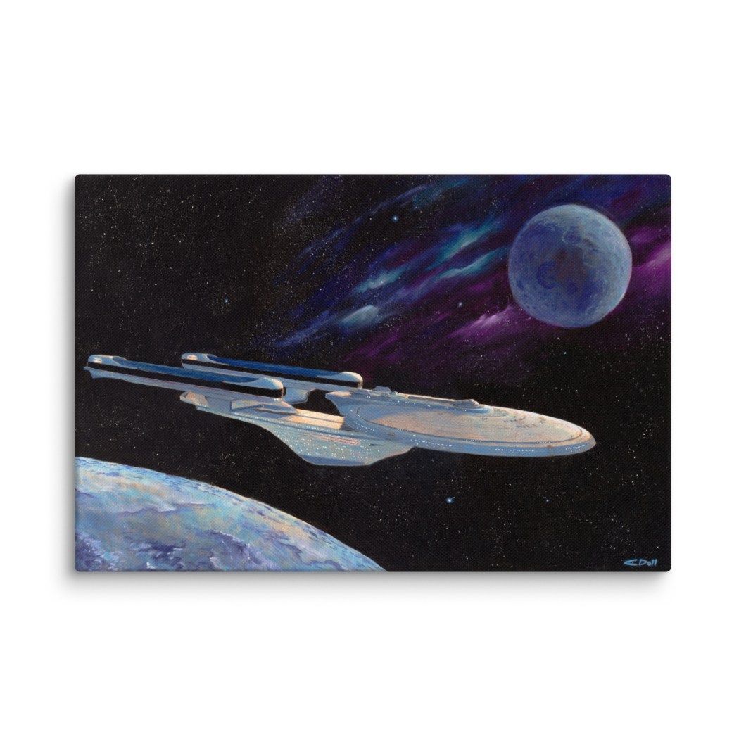 Exploring Strange New Worlds - Canvas Print