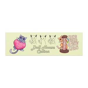 Doll House Catina Car Magnet 1