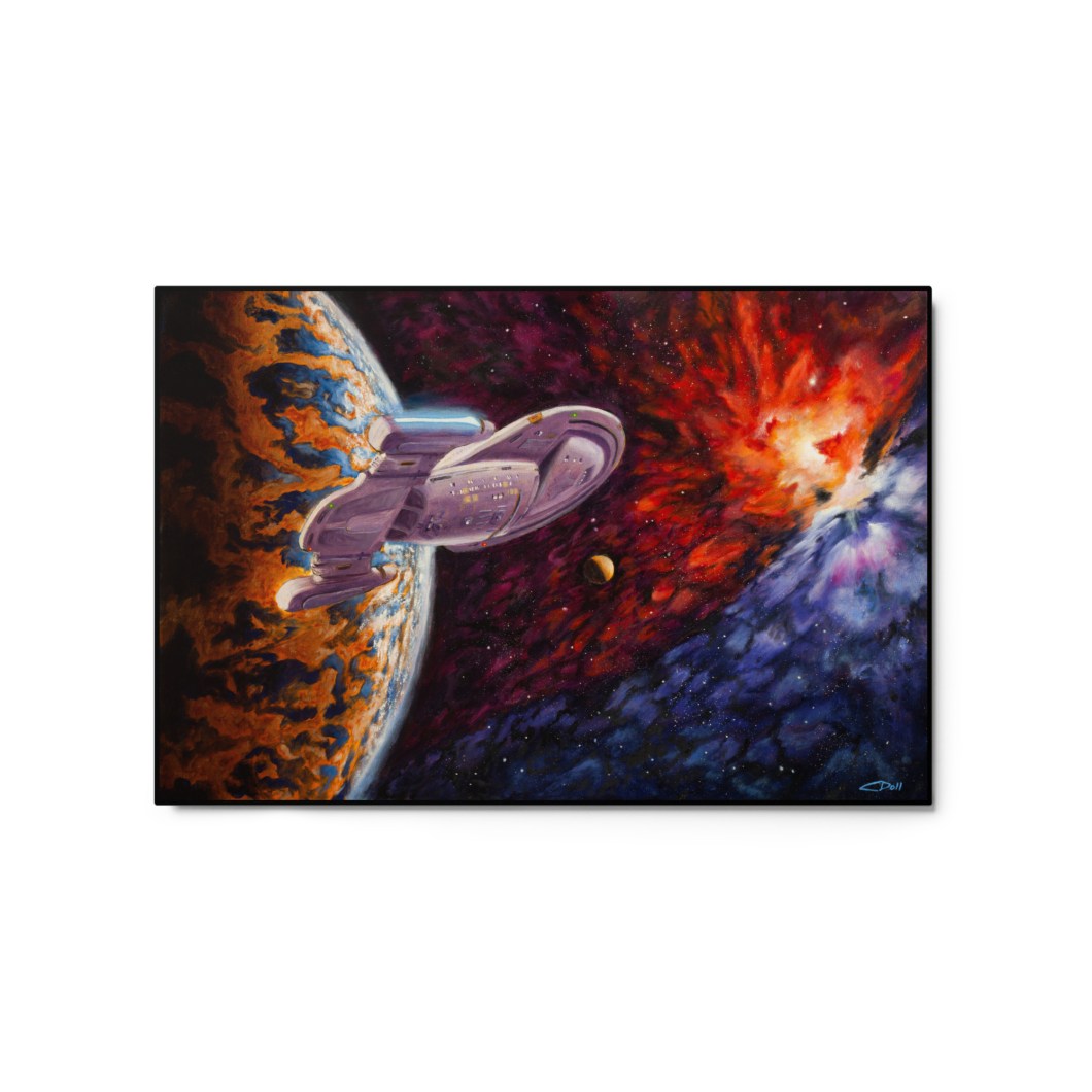 Second Star To The Right - Metal Print