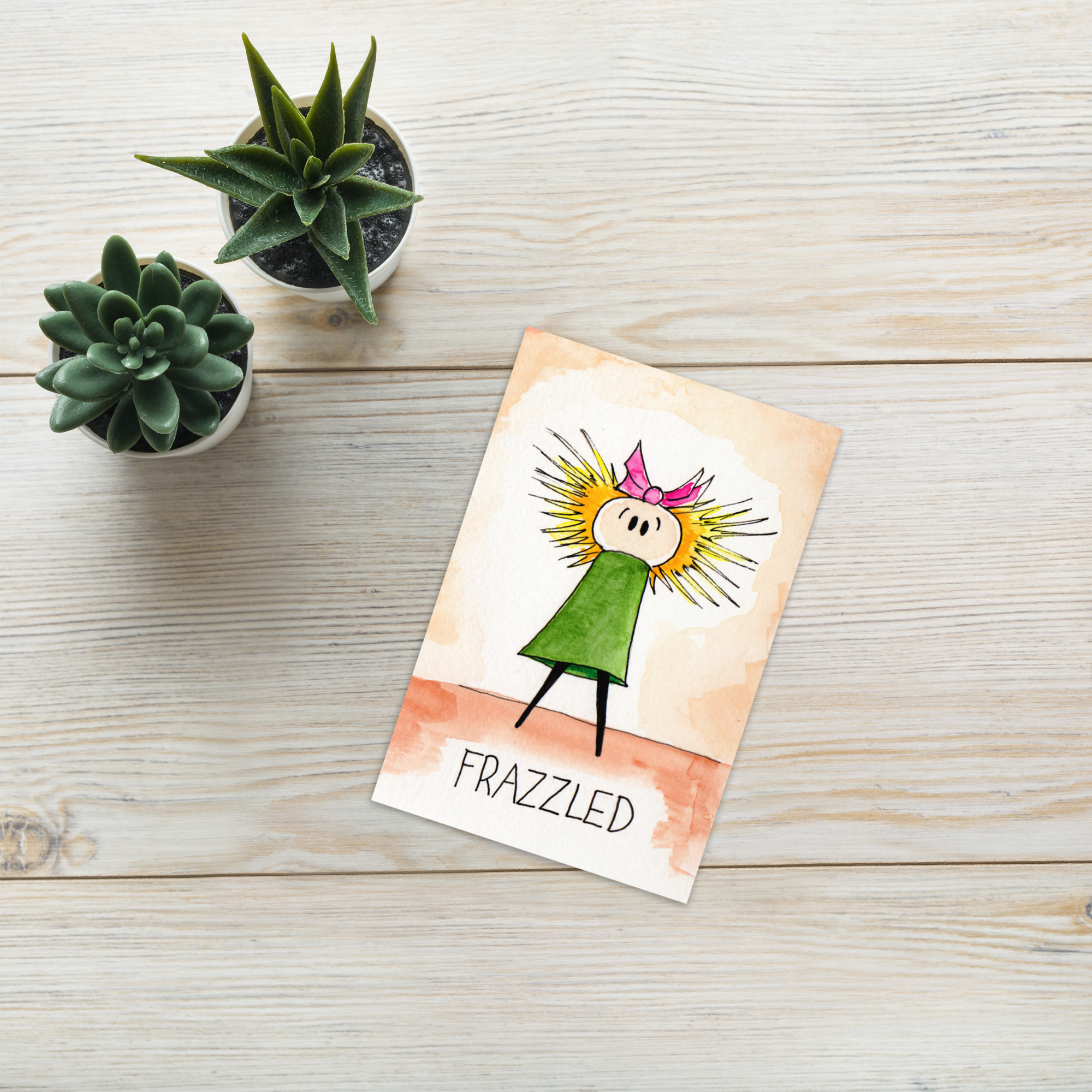 Frazzled Greeting card - Image 2