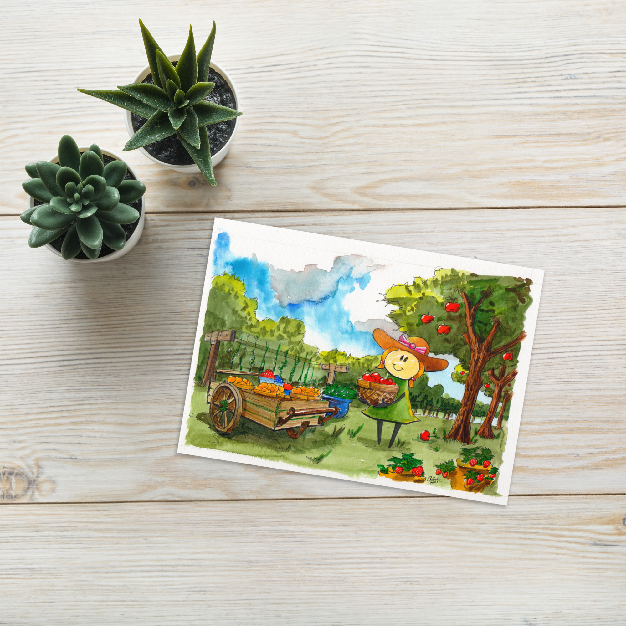 Farmer Greeting card - Image 1