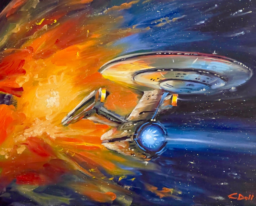Starship Dreams I (Original Painting)