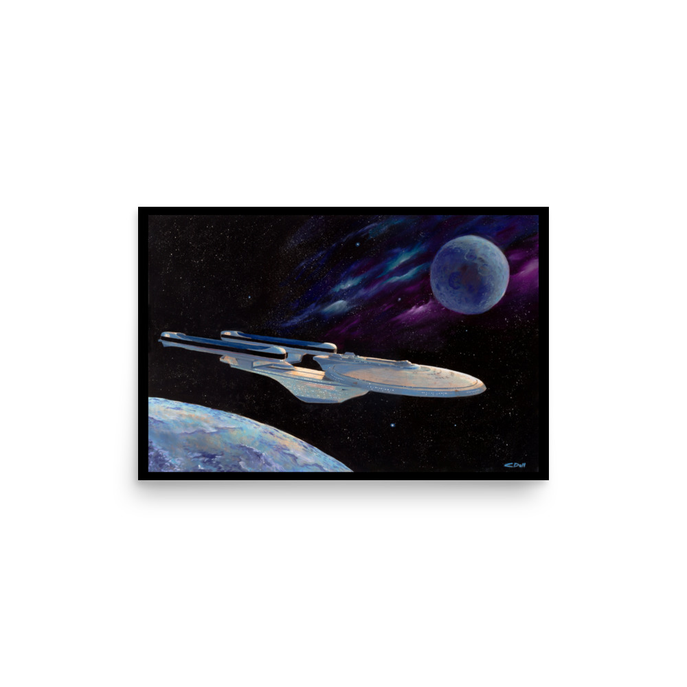 Exploring New Worlds - Print (Glossy)