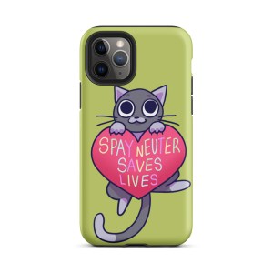 Spay and Neuter Saves Lives - Tough Case for iPhone® - Image 2