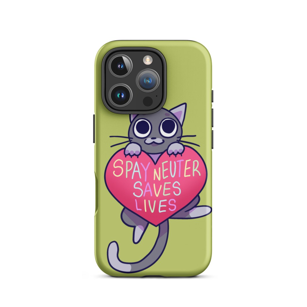 Spay and Neuter Saves Lives - Tough Case for iPhone®
