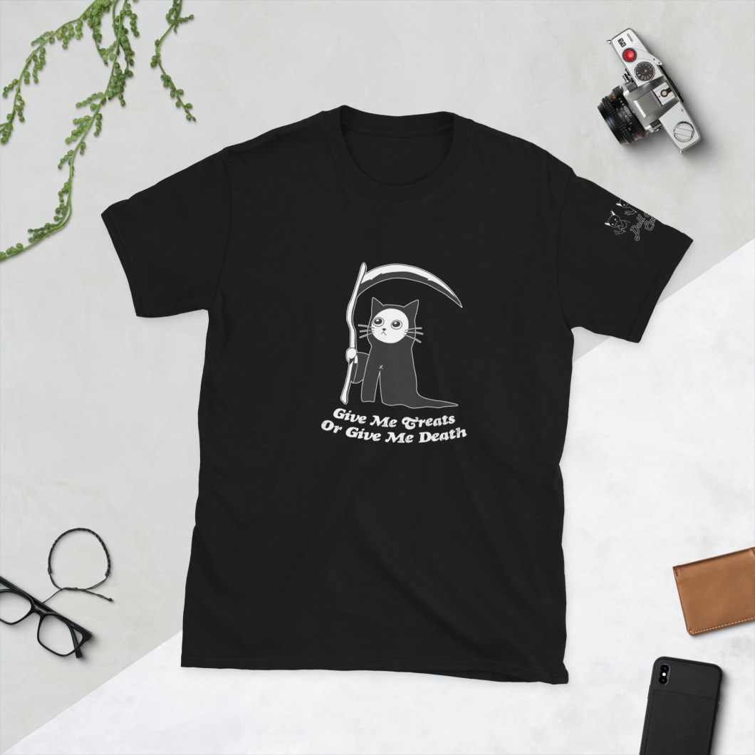 Give Me Treats or Give Me DeathShort-Sleeve Unisex T-Shirt