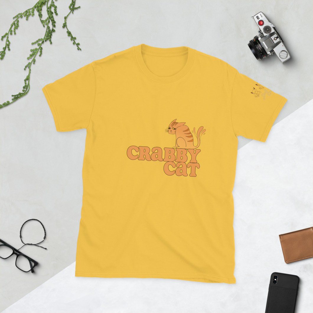 Crabby Cat Short-Sleeve Unisex T-Shirt