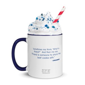 Zen Cookie Mug with Color Inside - Image 2