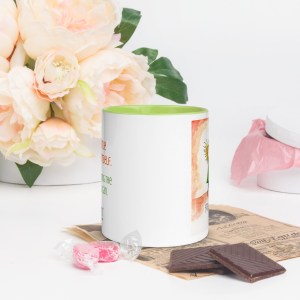 Frazzled Mug with Color Inside - Image 3