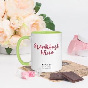 Breakfast Wine Mug with Color Inside - Image 2