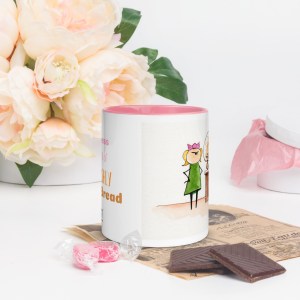 Fresh Baked Bread Mug with Color Inside - Image 3