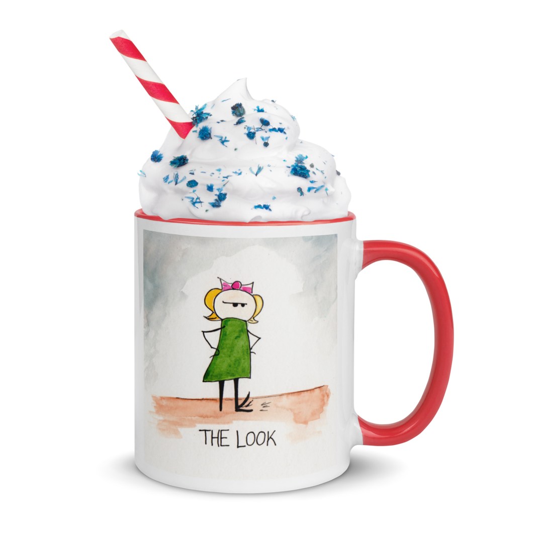 The Look! Mug with Color Inside