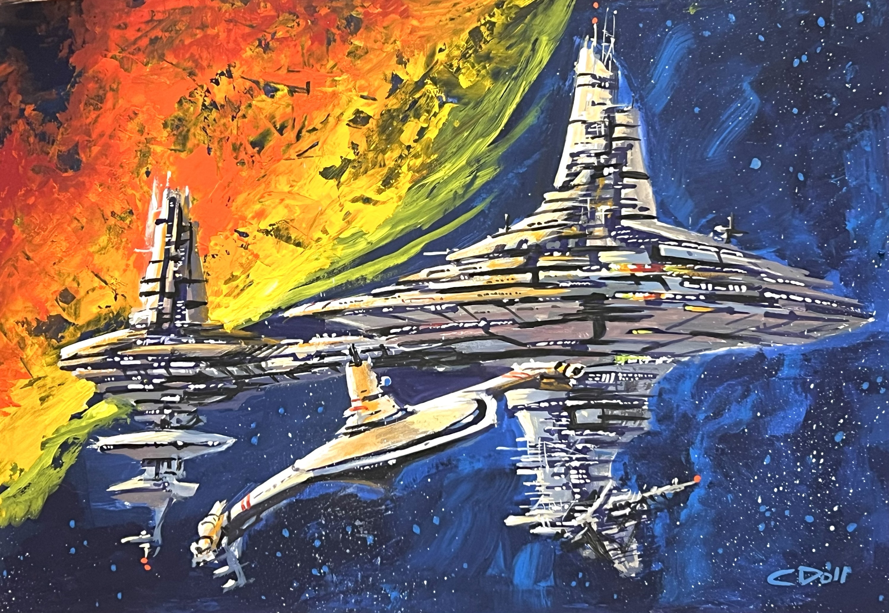 Leaving WT-F7 Station (Original) - Image 1