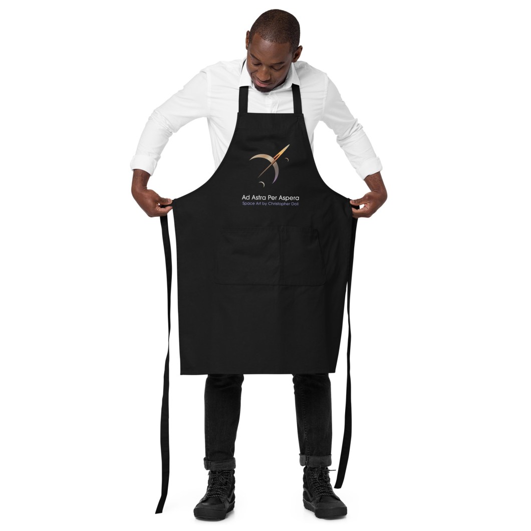 Ad Astra Per Aspera - Organic cotton apron