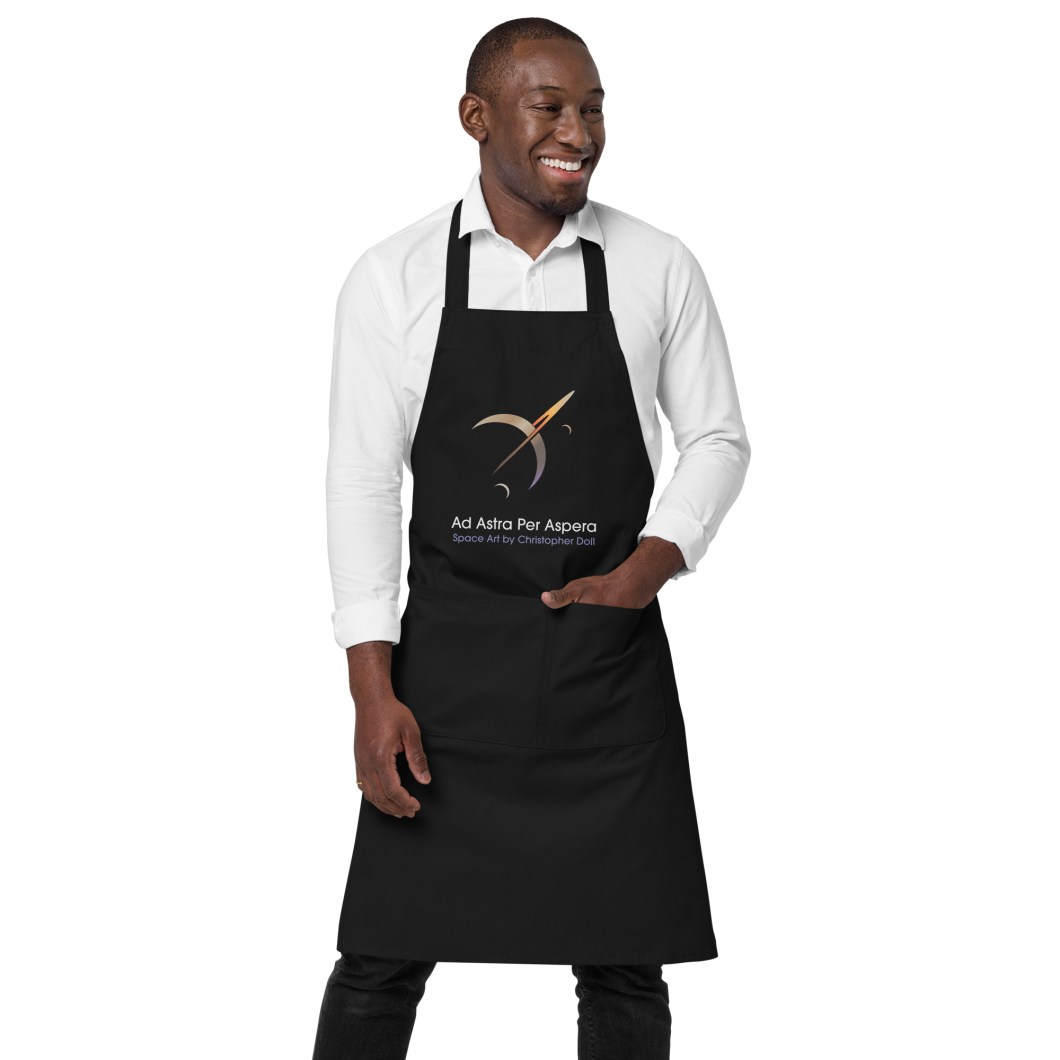 Ad Astra Per Aspera - Organic cotton apron